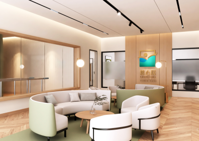 elder care in kulai, reception area